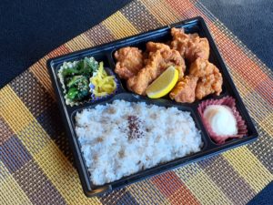 唐揚げ弁当-1